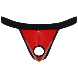 Svenjoyment String avec ouverture Allio Rouge